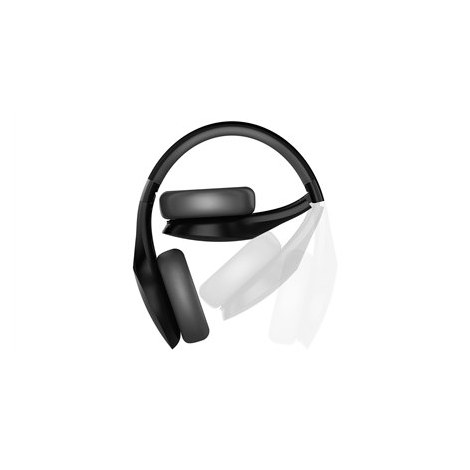 Motorola | Headphones | Moto XT500 | Built-in microphone | Over-Ear | Bluetooth | Bluetooth | Wireless | Black - 4